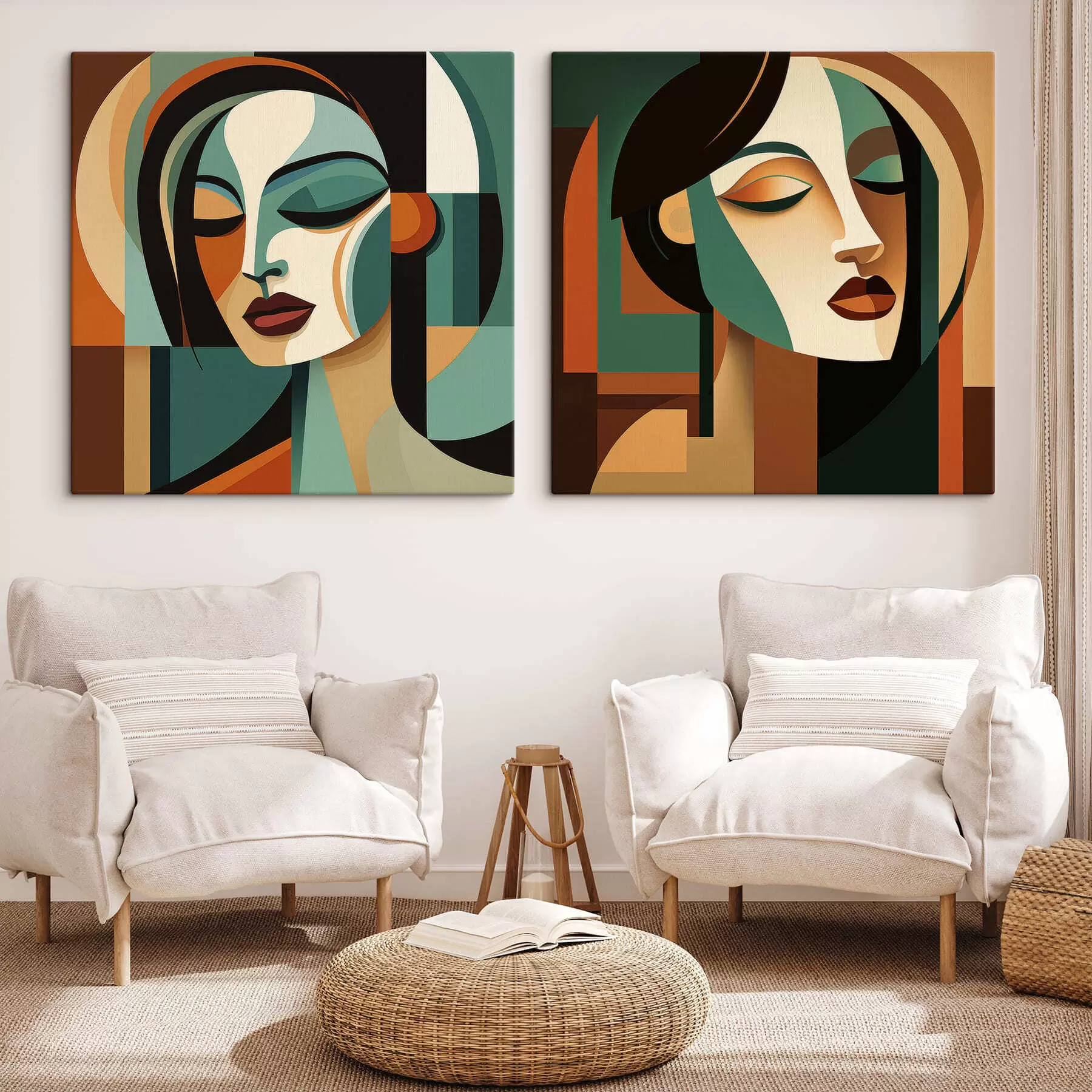 fotótapéta Absztrakt portrék m30403