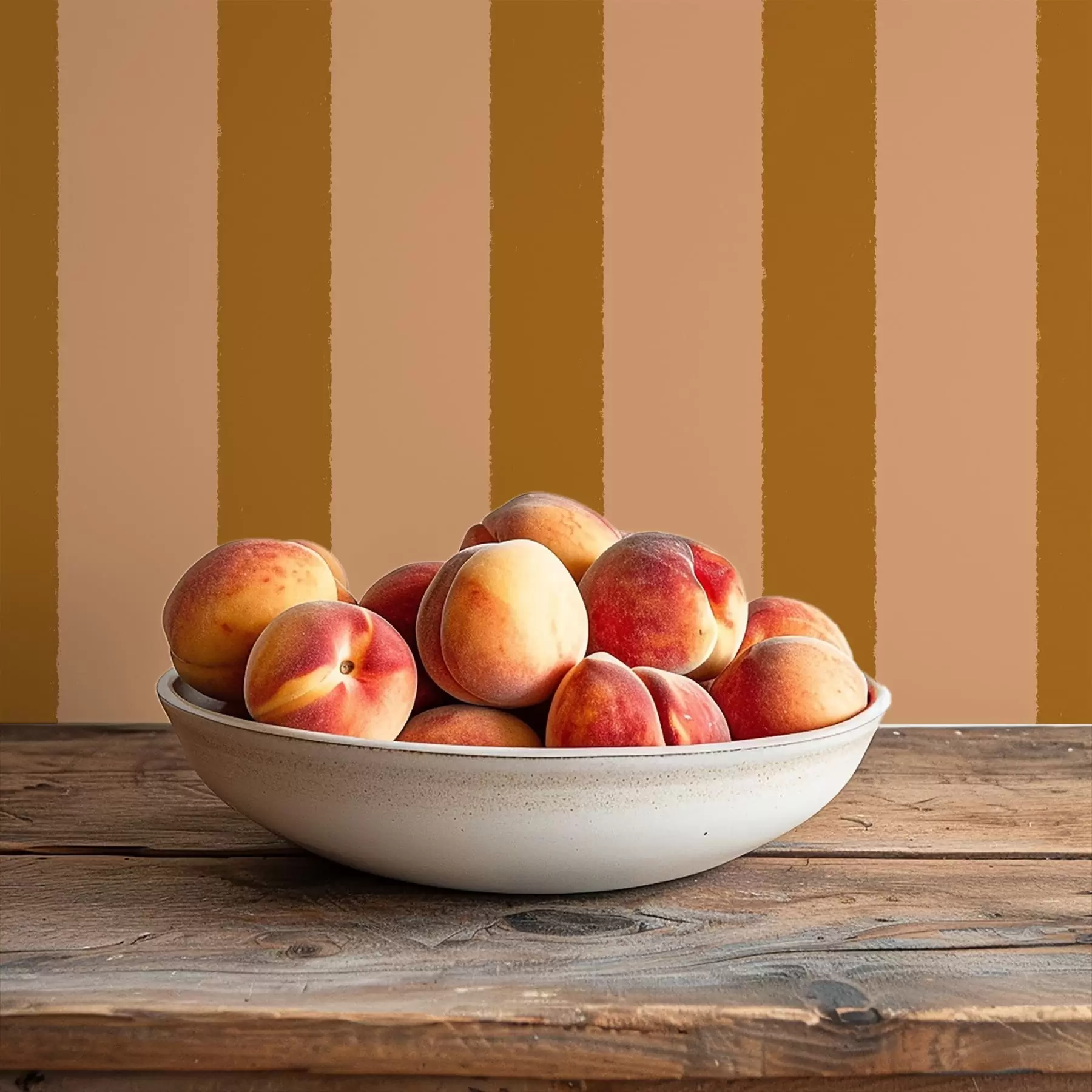 fotószőnyeg Meleg barna függőleges csíkok a01180v4