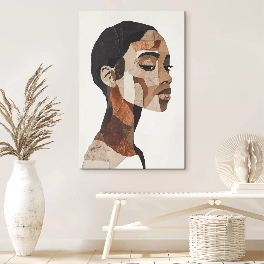 fotótapéta Női absztrakt portré s48922