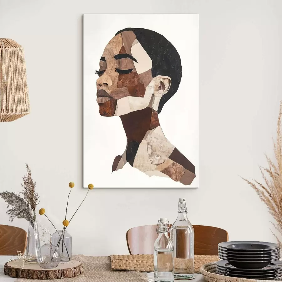 fotótapéta Női absztrakt portré s48923