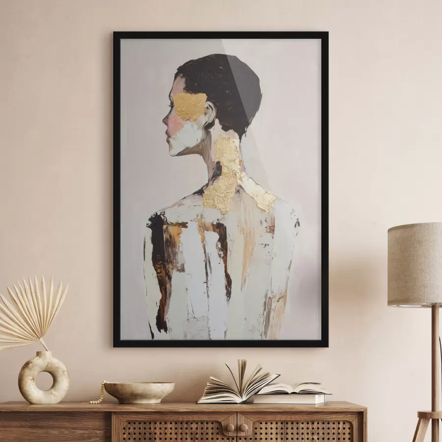 fotószőnyeg Absztrakt sziluett f48699