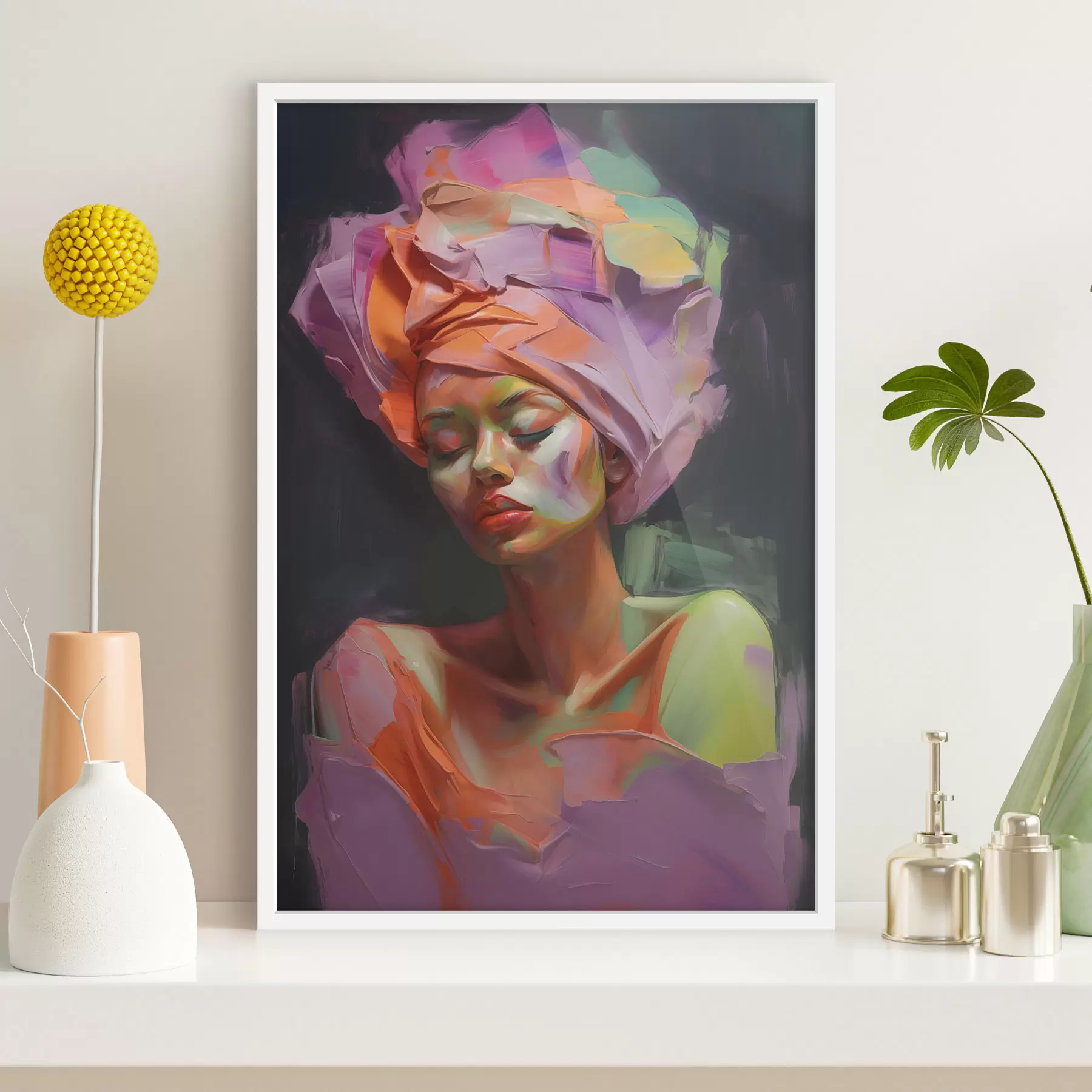 fotószőnyeg Egy nő portréja f48927