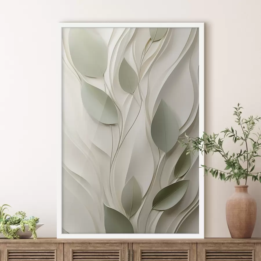 fotószőnyeg Absztrakt növényi kompozíció f48985