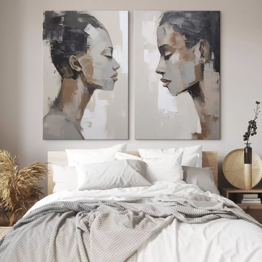 fotótapéta Női portré festmény utánzat m30407