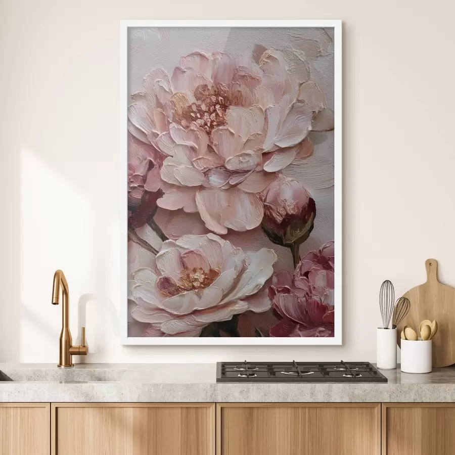 fotószőnyeg Pünkösdi rózsa kompozíció f49012