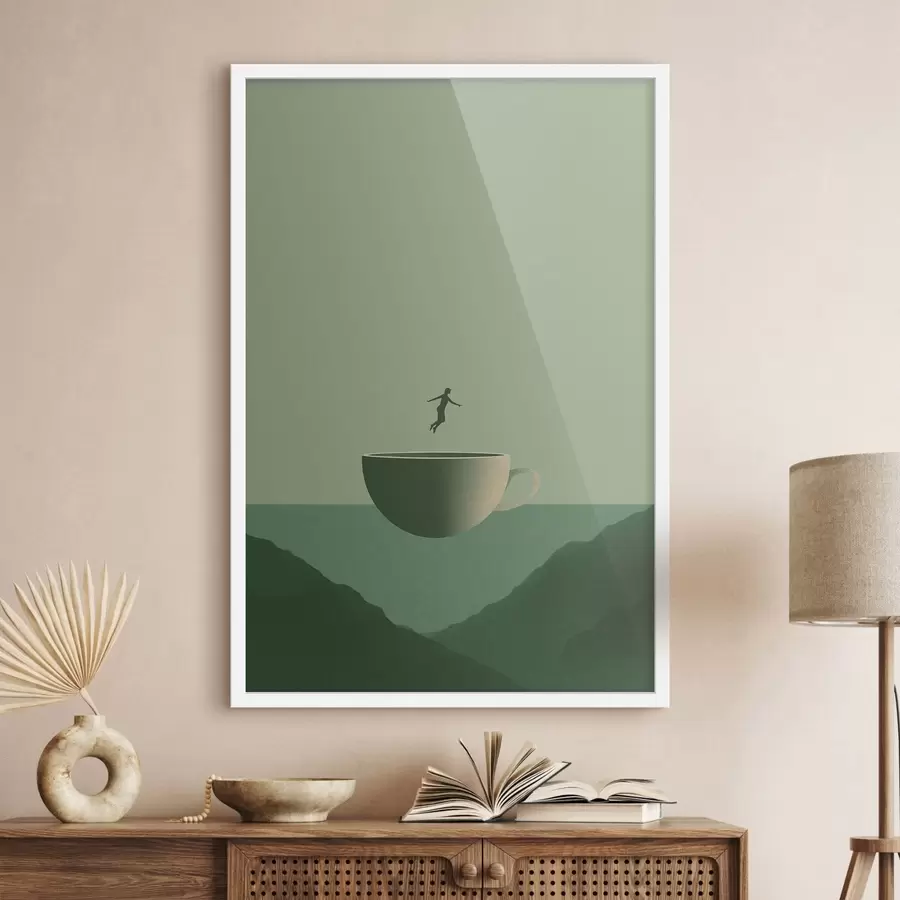 fotószőnyeg Kupa a hegyek felett f49028