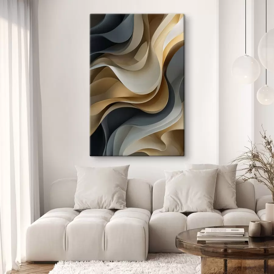 fotótapéta Absztrakt hullámok s49033