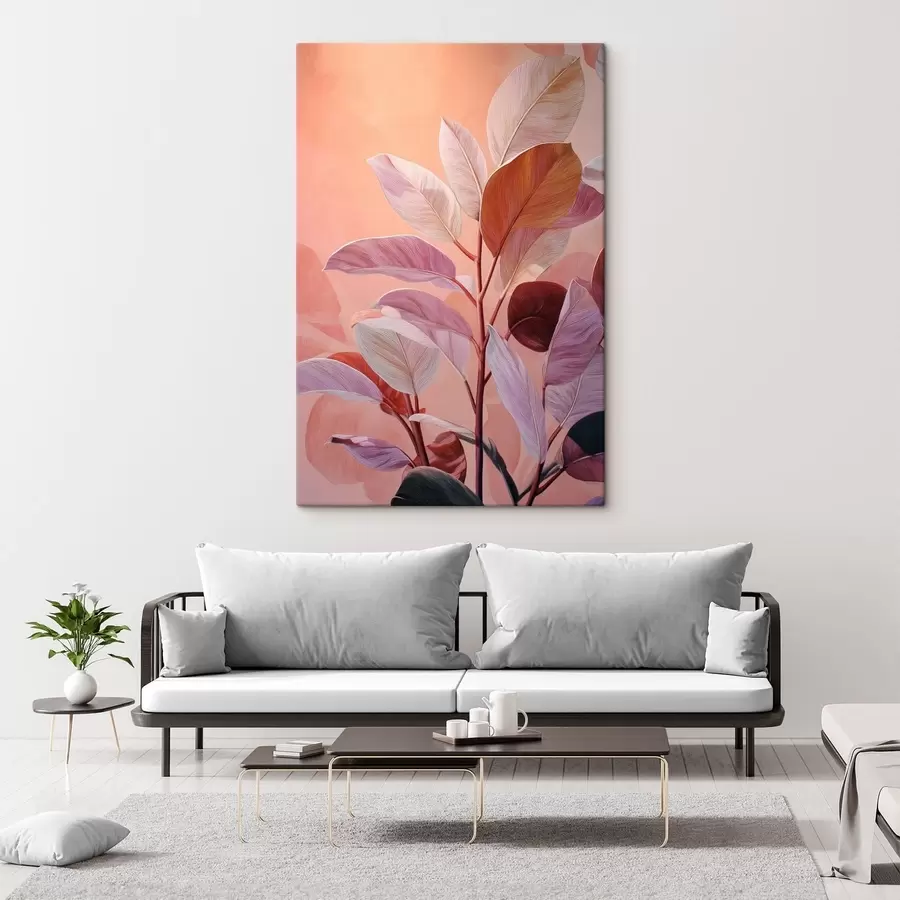 fotótapéta Díszlevelek s49038