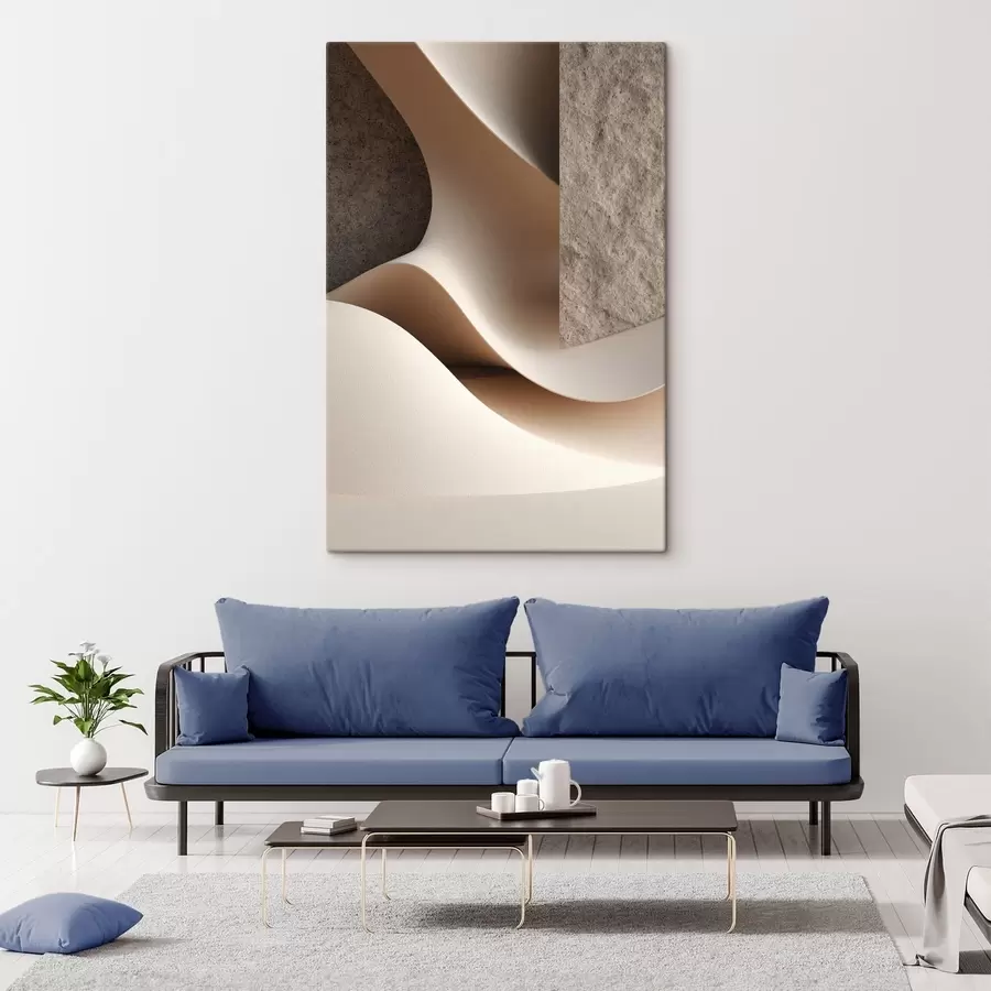 fotószőnyeg Texturált homokáramlás s49044