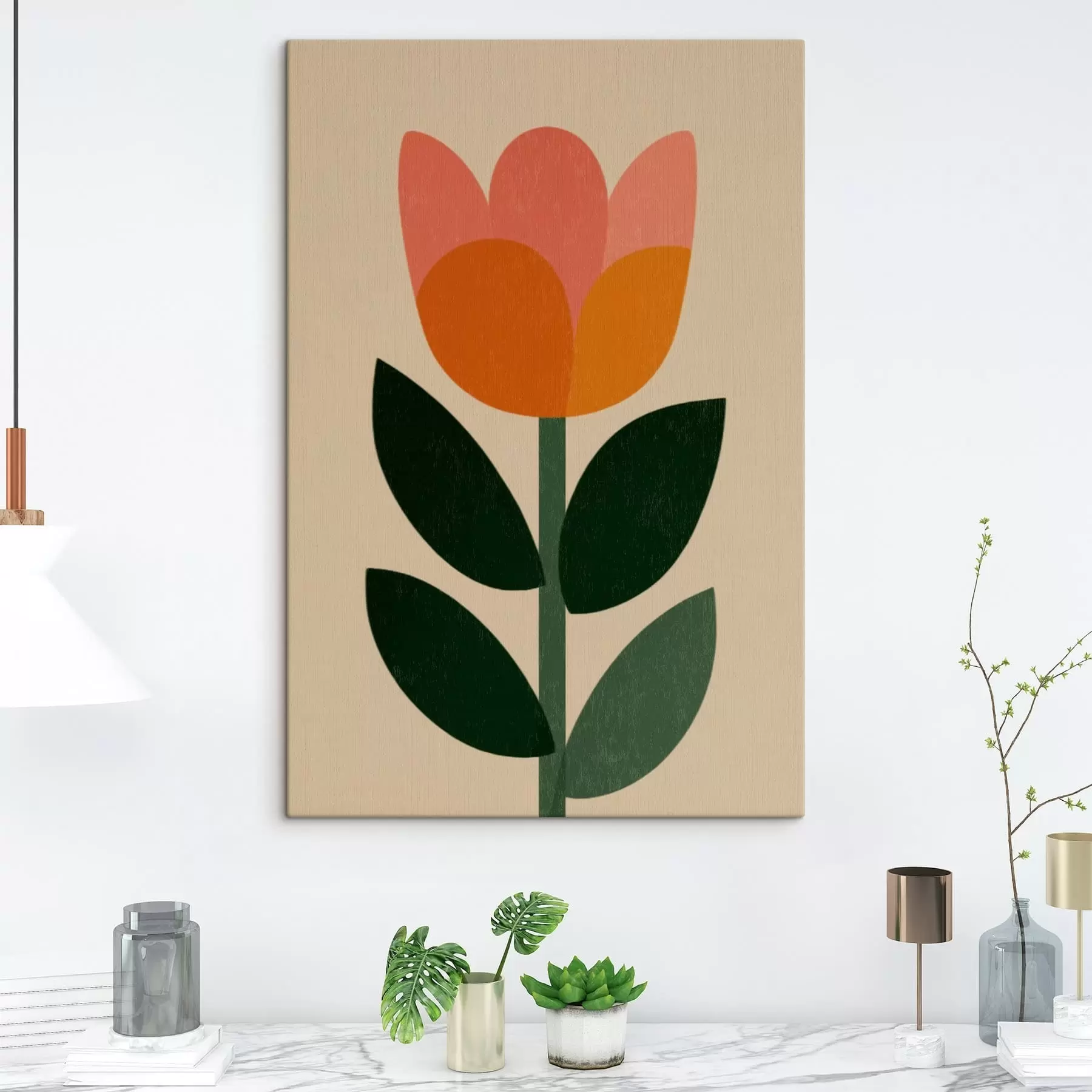fotótapéta Tulipánszár s49299