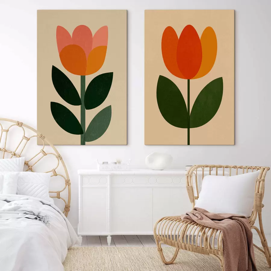 fotótapéta Skandináv tulipánok m30501