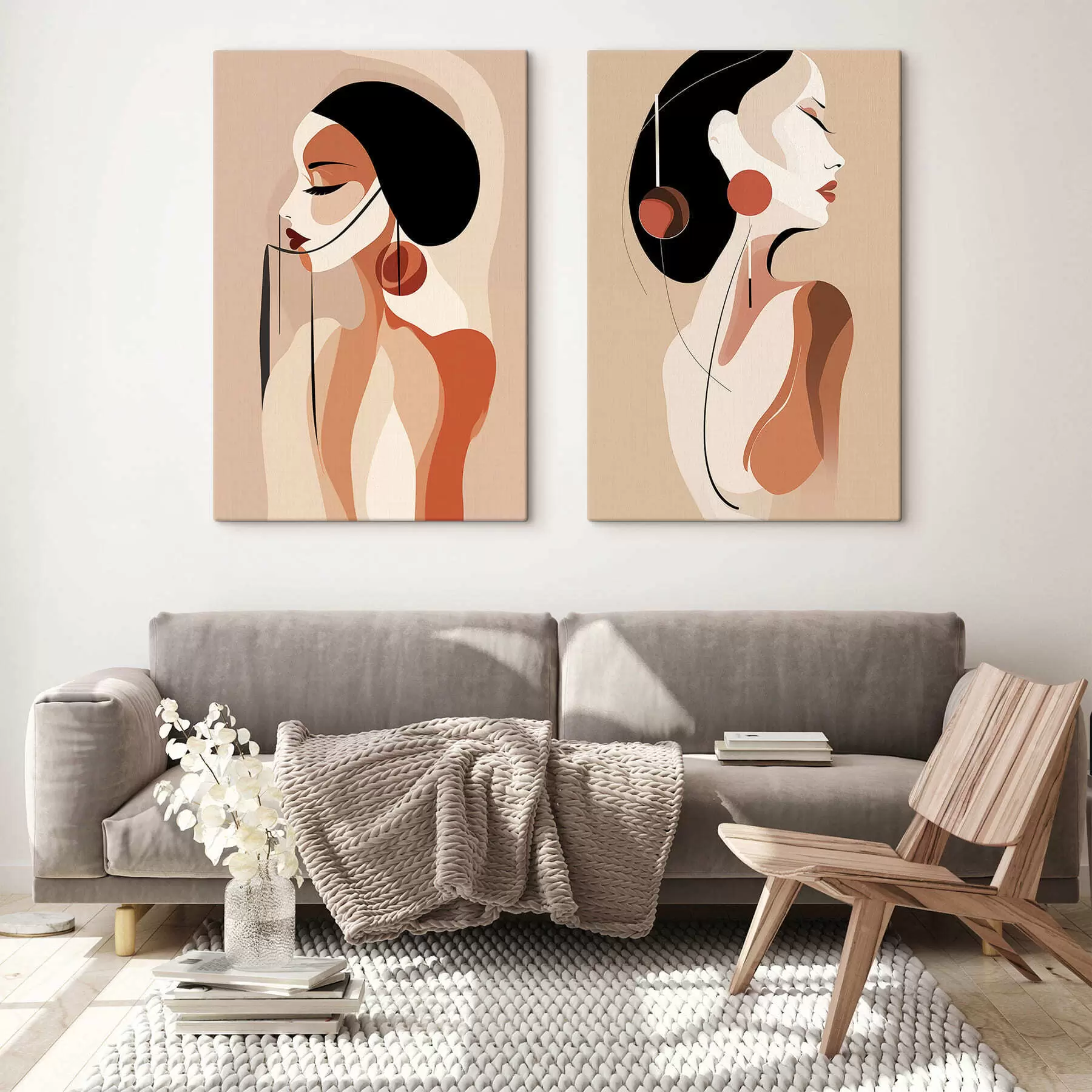 fotótapéta Elegáns alakok m30509