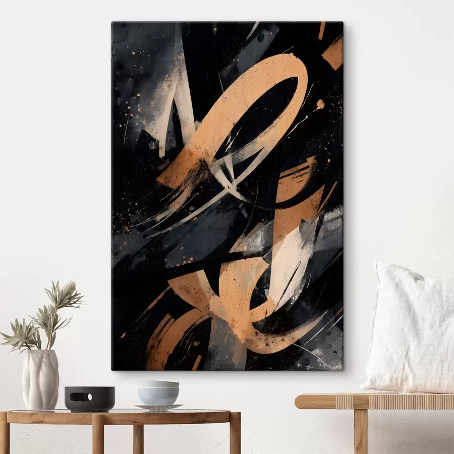 fotótapéta Modern kalligráfia graffiti stílusban s49245