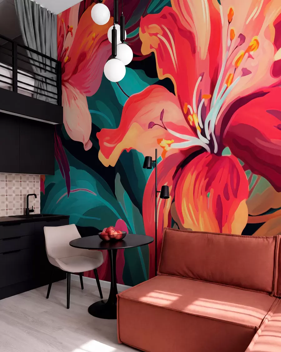 fotószőnyeg Liliomok w05675