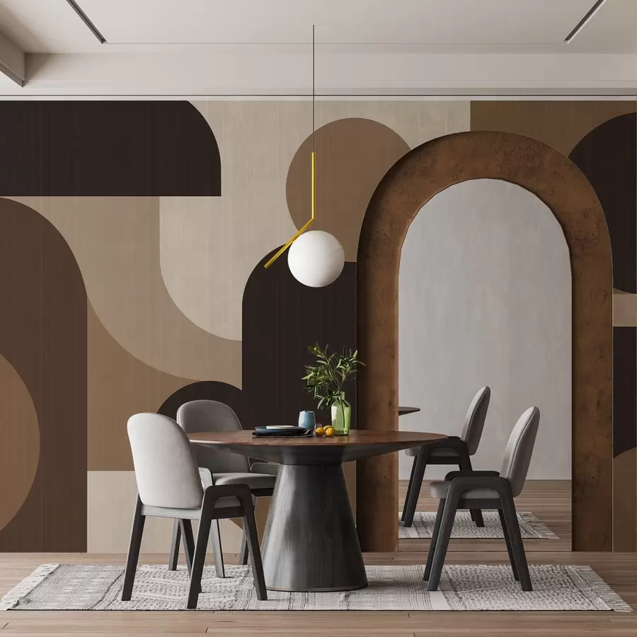 fotószőnyeg Geometrikus boltívek w05653