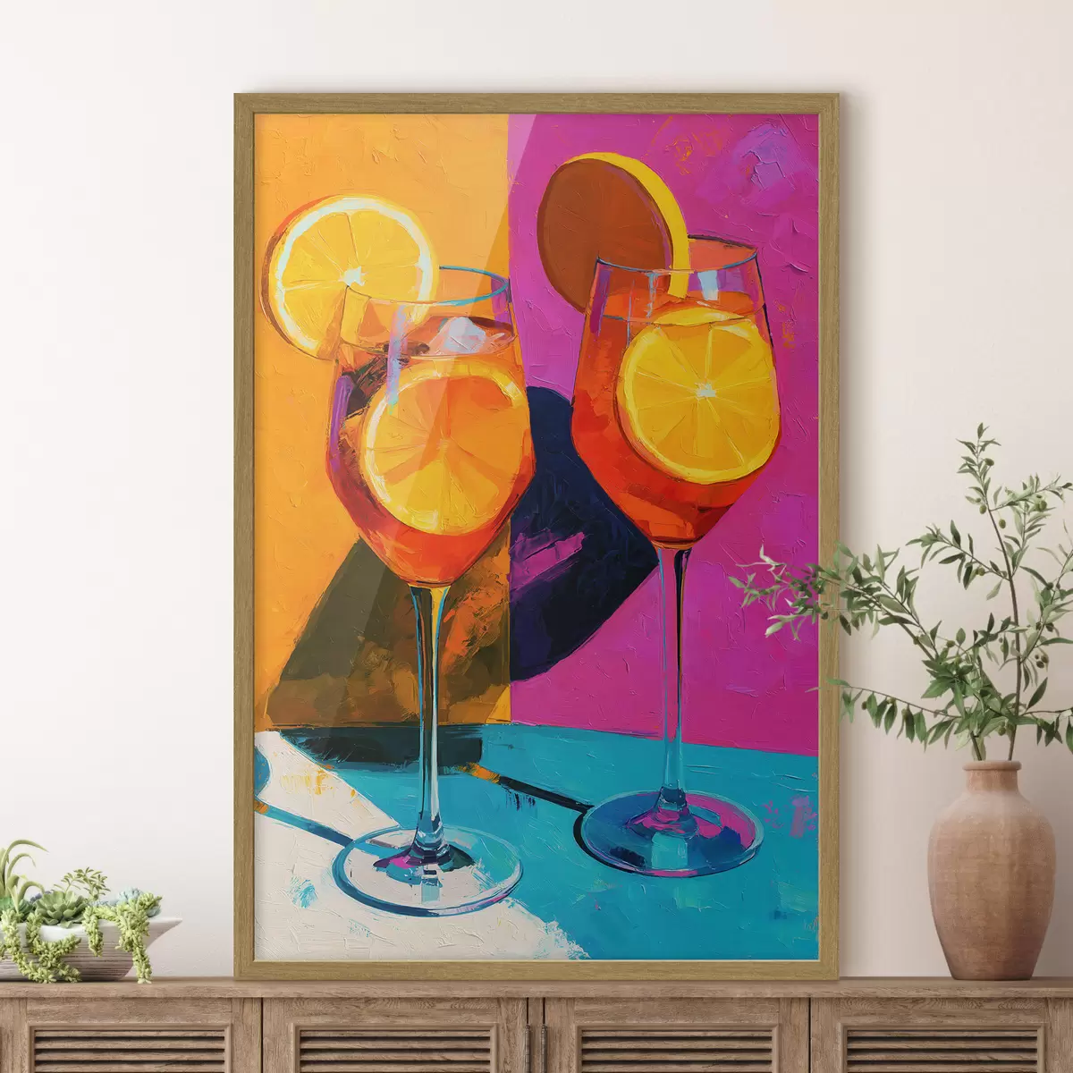 Plakát a sziklán Egy citrusos koktél f49607