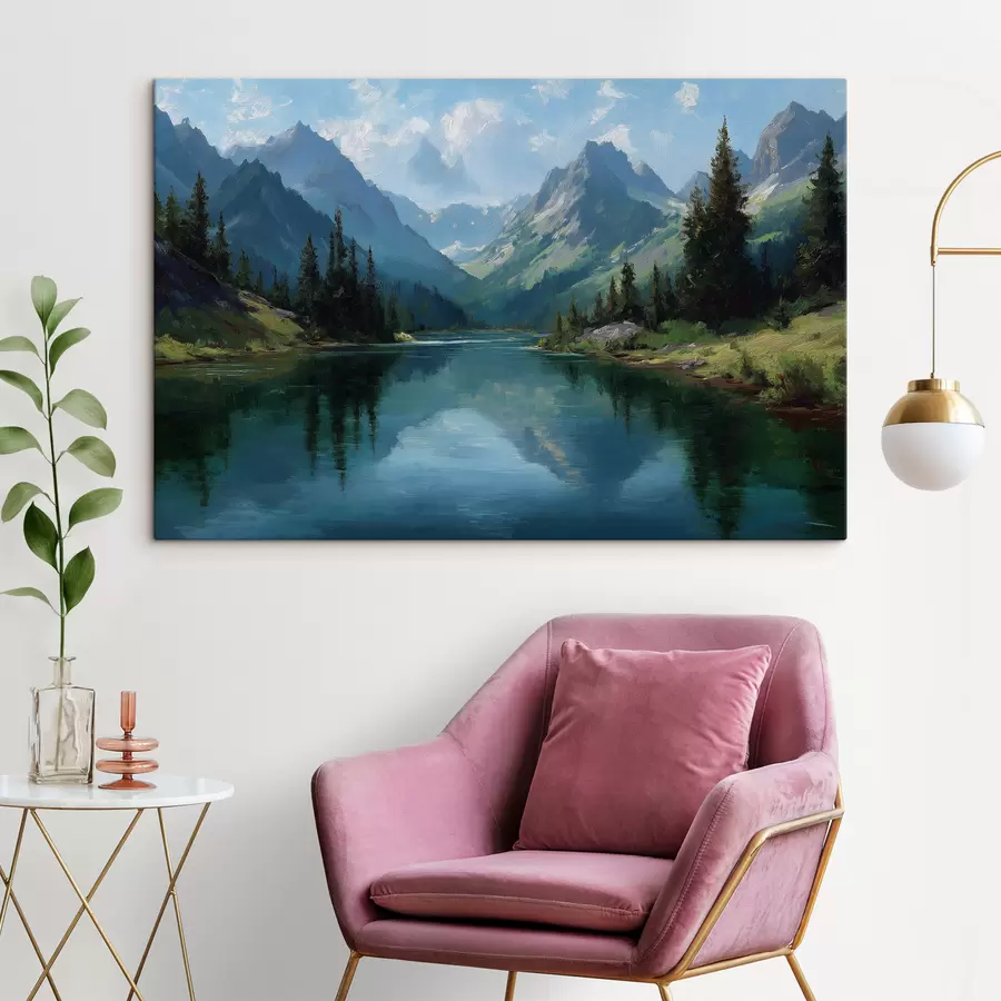 fotótapéta Hegyi táj s49632