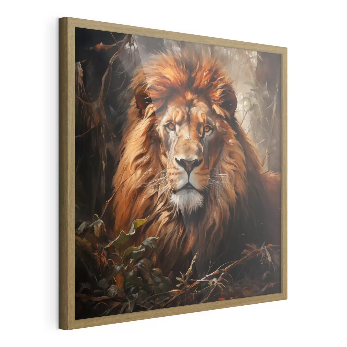 Plakát a sziklán Lion f49665