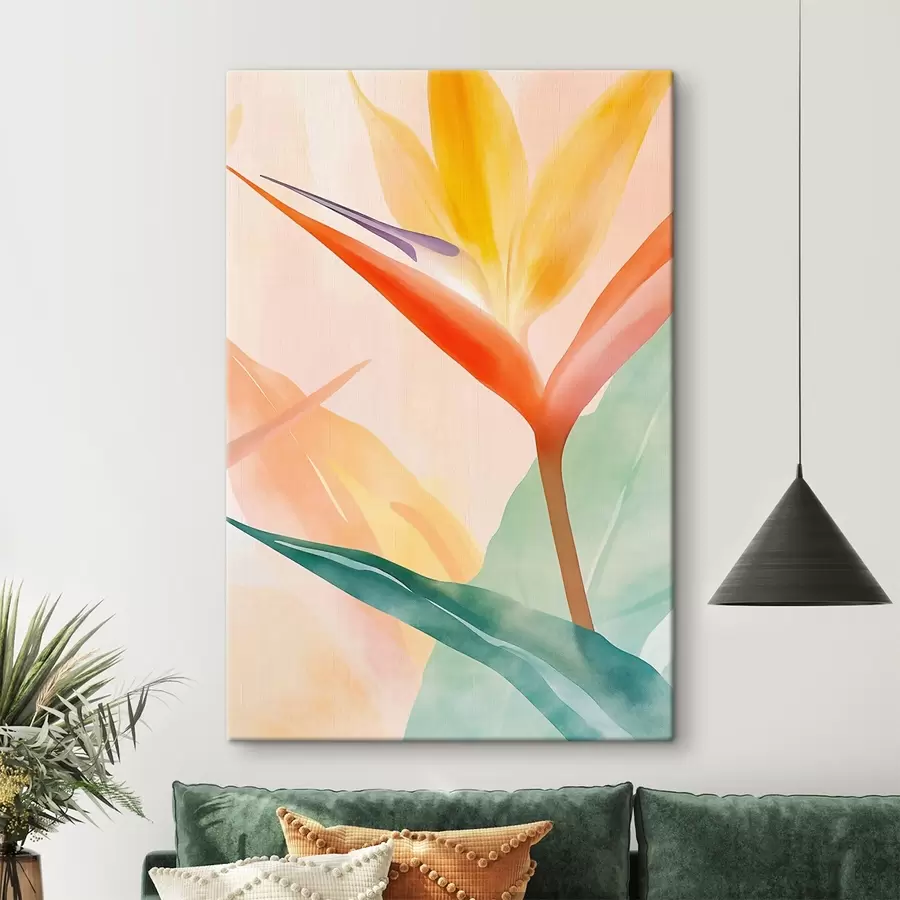 fotótapéta Paradicsommadár – Trópusi botanika s49380