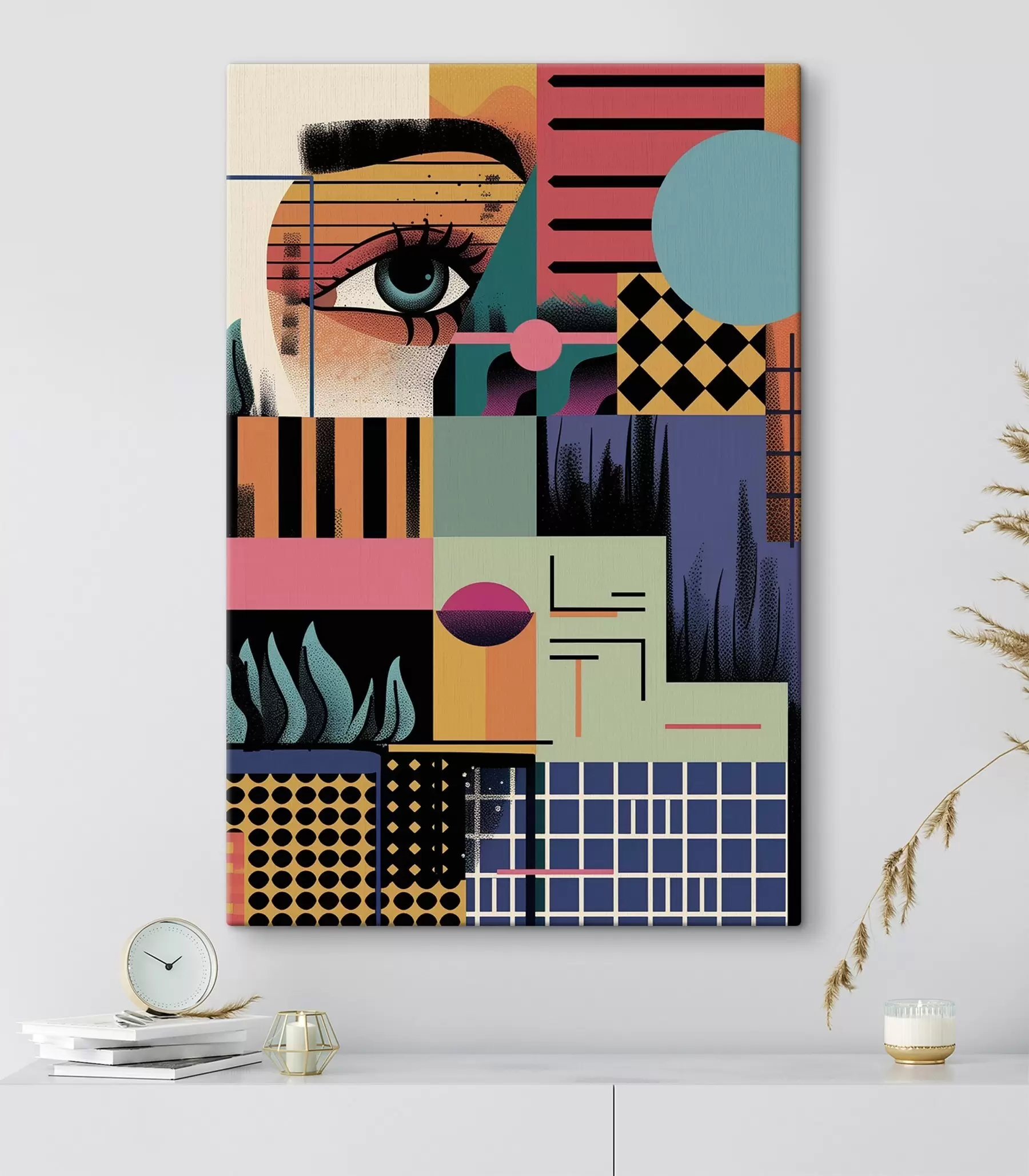 fotótapéta Geometrikus absztrakció, pop-art s49739