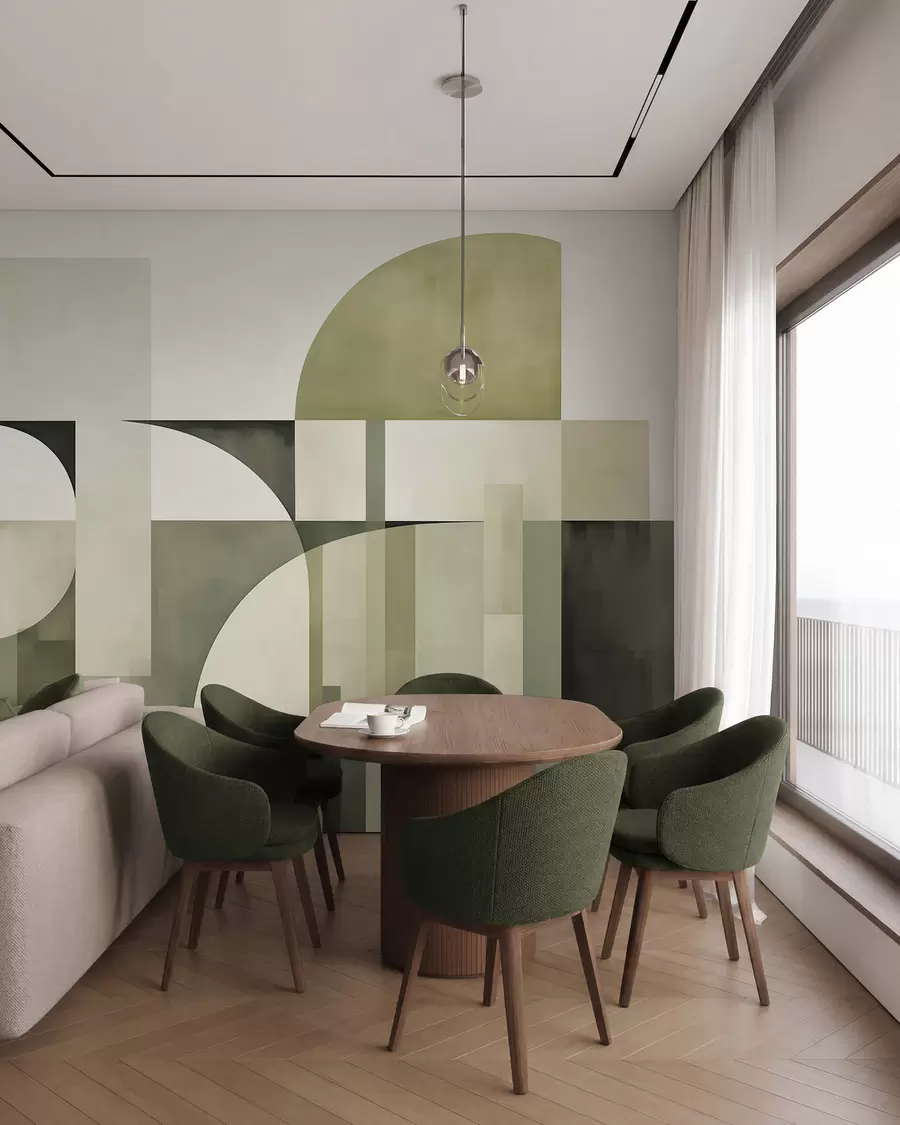 fotószőnyeg Geometriai absztrakció w05782