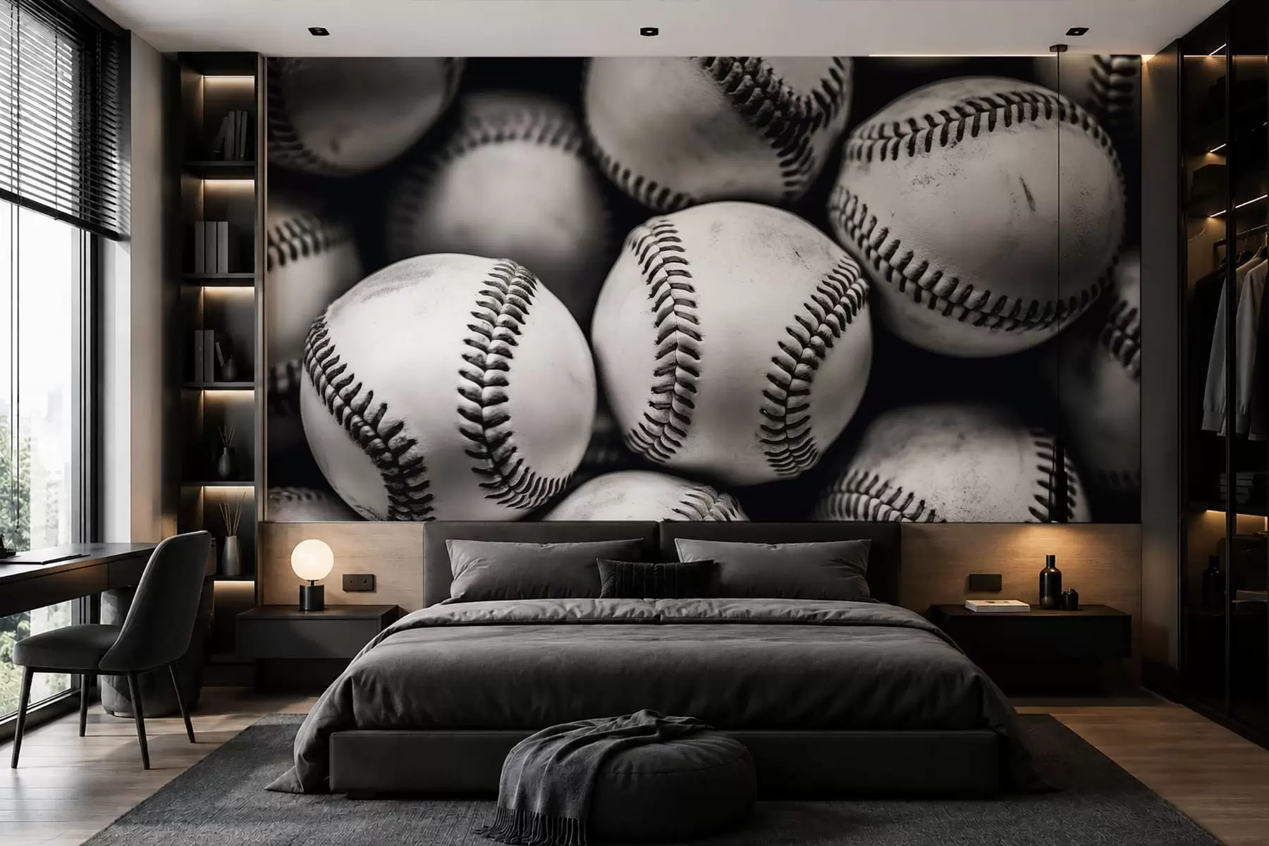 fotószőnyeg Baseball-labdák w09966