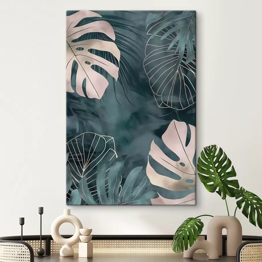 fotótapéta Monstera-levelek s50177