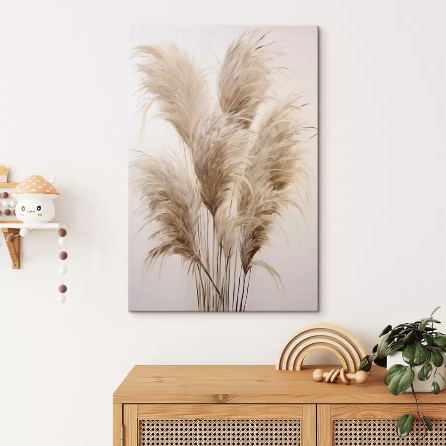 fotótapéta Pampas, festményutánzat s50269