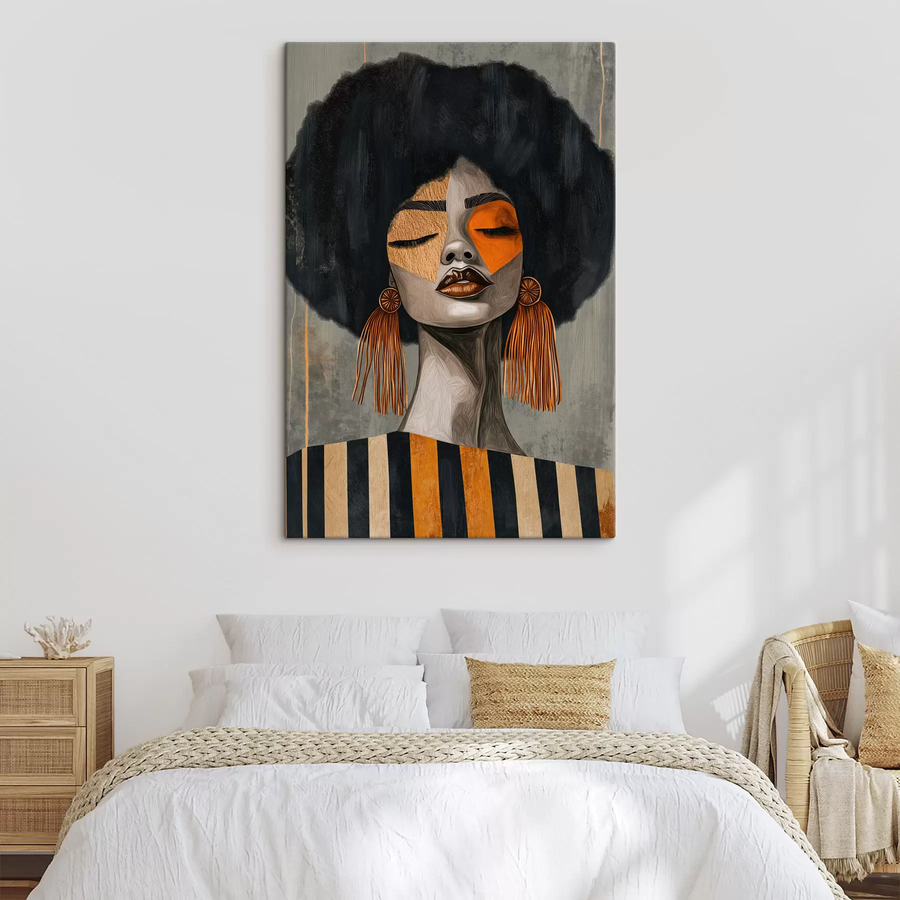 fotótapéta Afro lány s50336