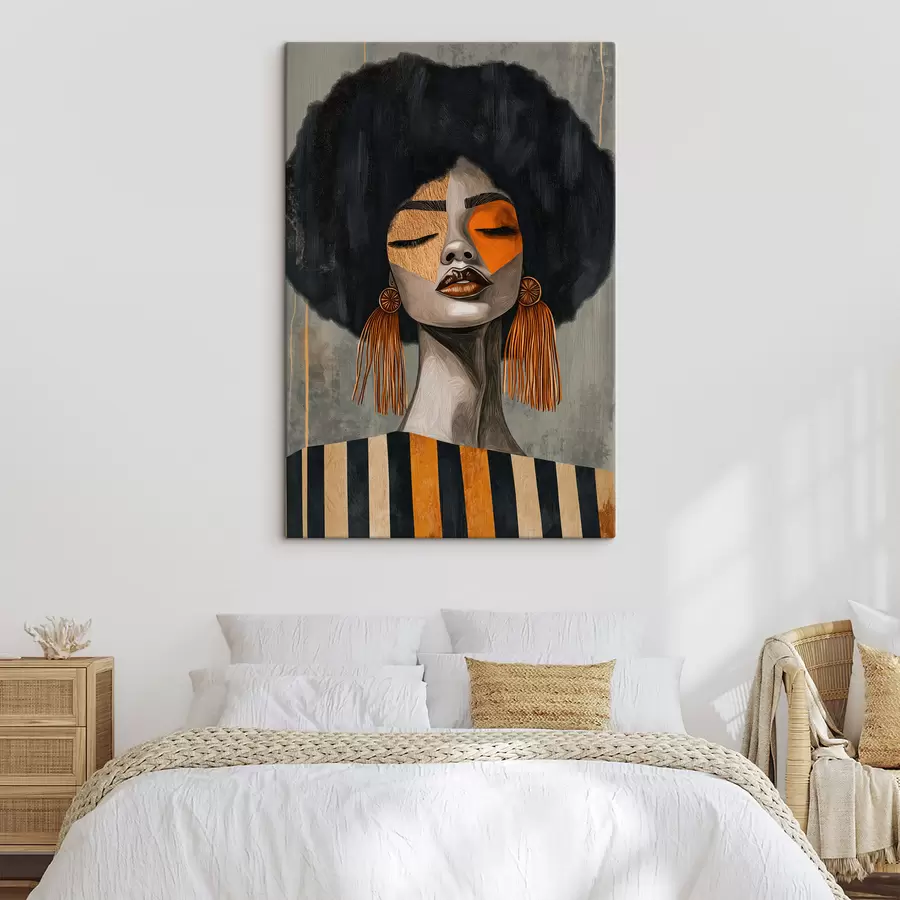 fotótapéta Afro lány s50336