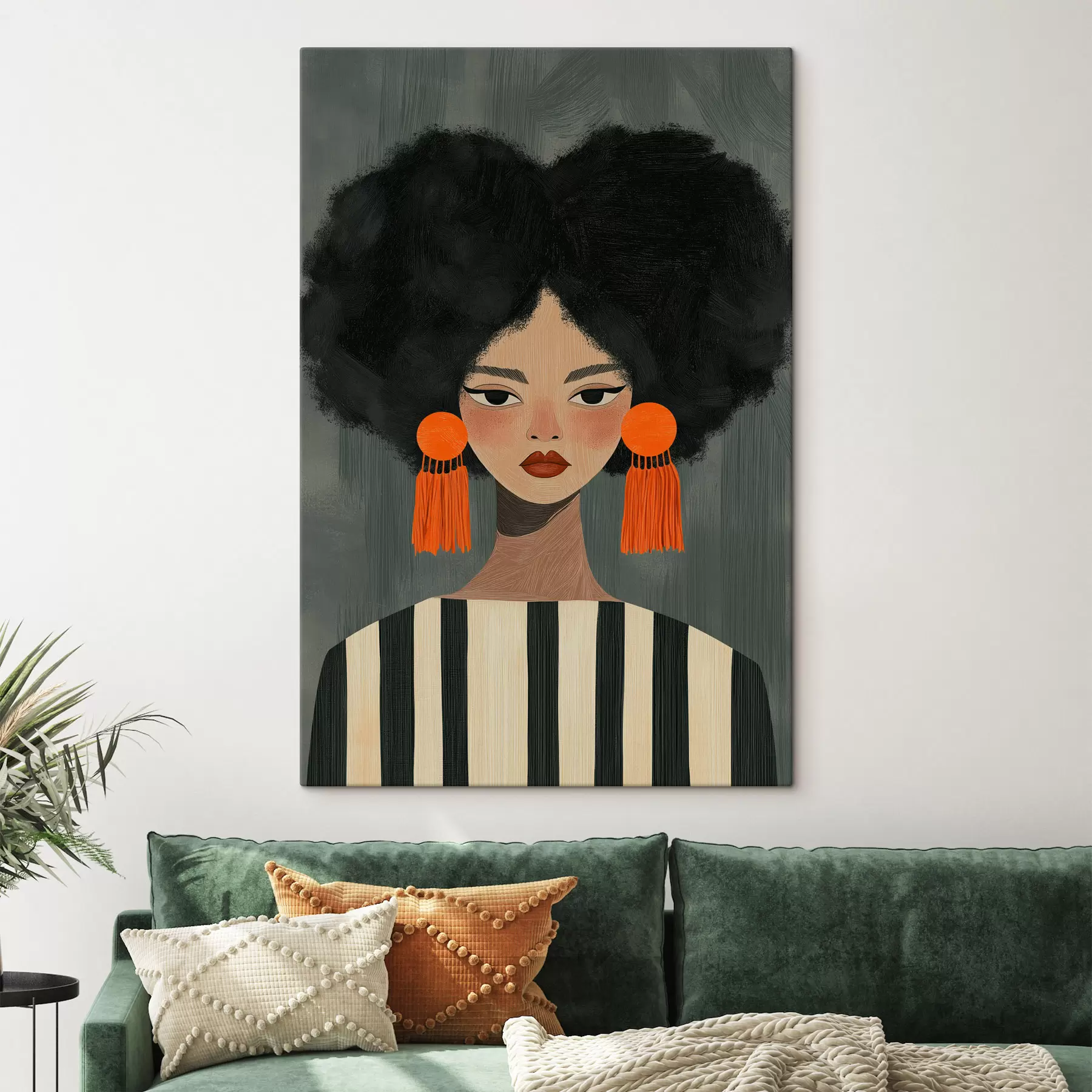 fotótapéta Afro lány s50337