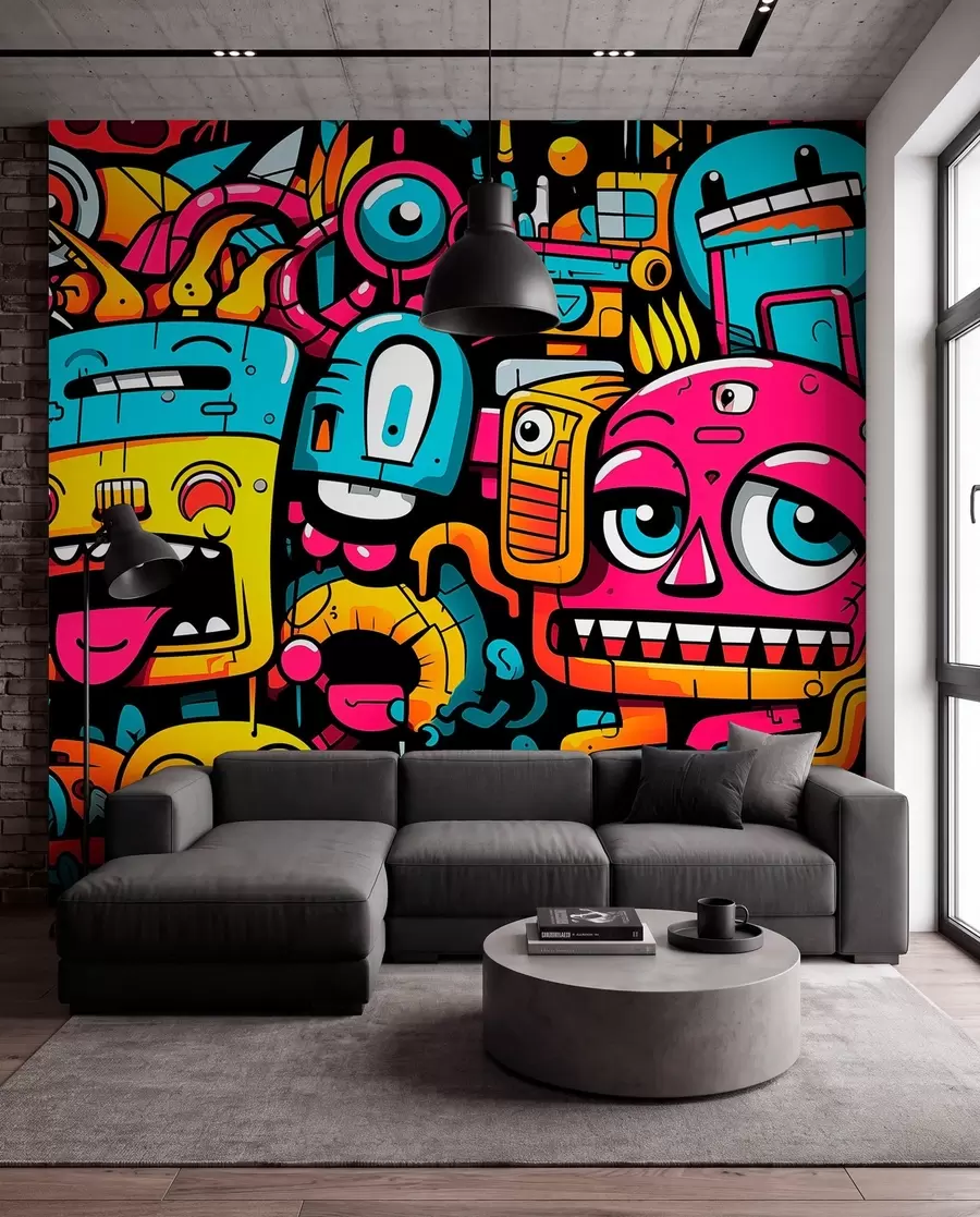 fotószőnyeg Popgraffiti w05762