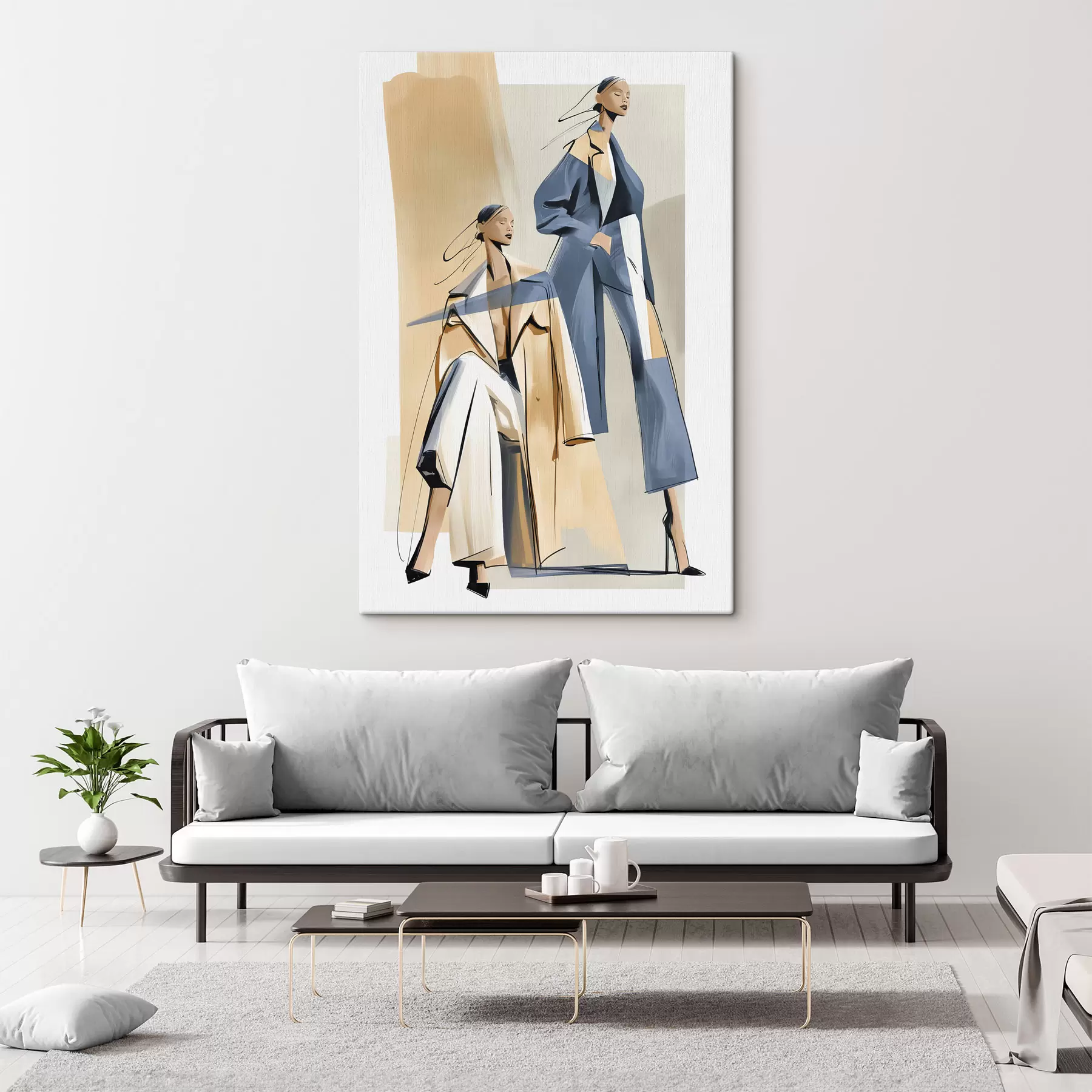 fotótapéta A modern divatot követő nők s50366