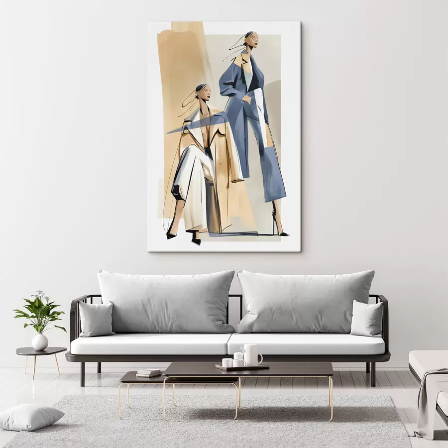 fotótapéta A modern divatot követő nők s50366