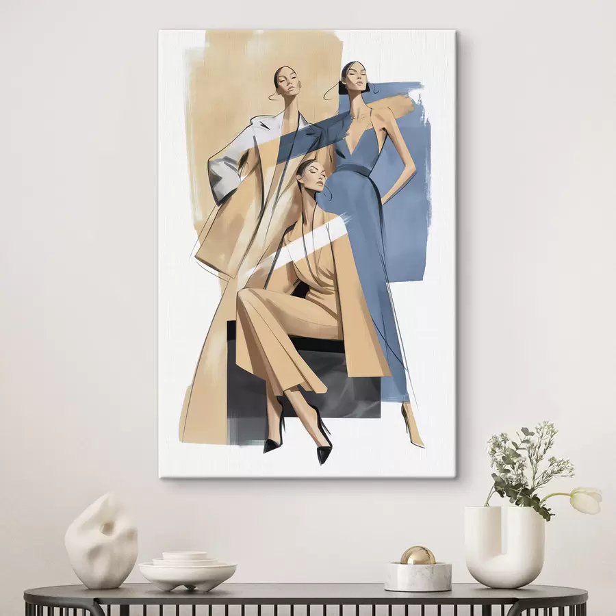 fotótapéta A modern divatot követő nők s50367