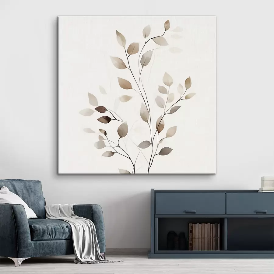 fotótapéta Elegáns grafikai ág s50763