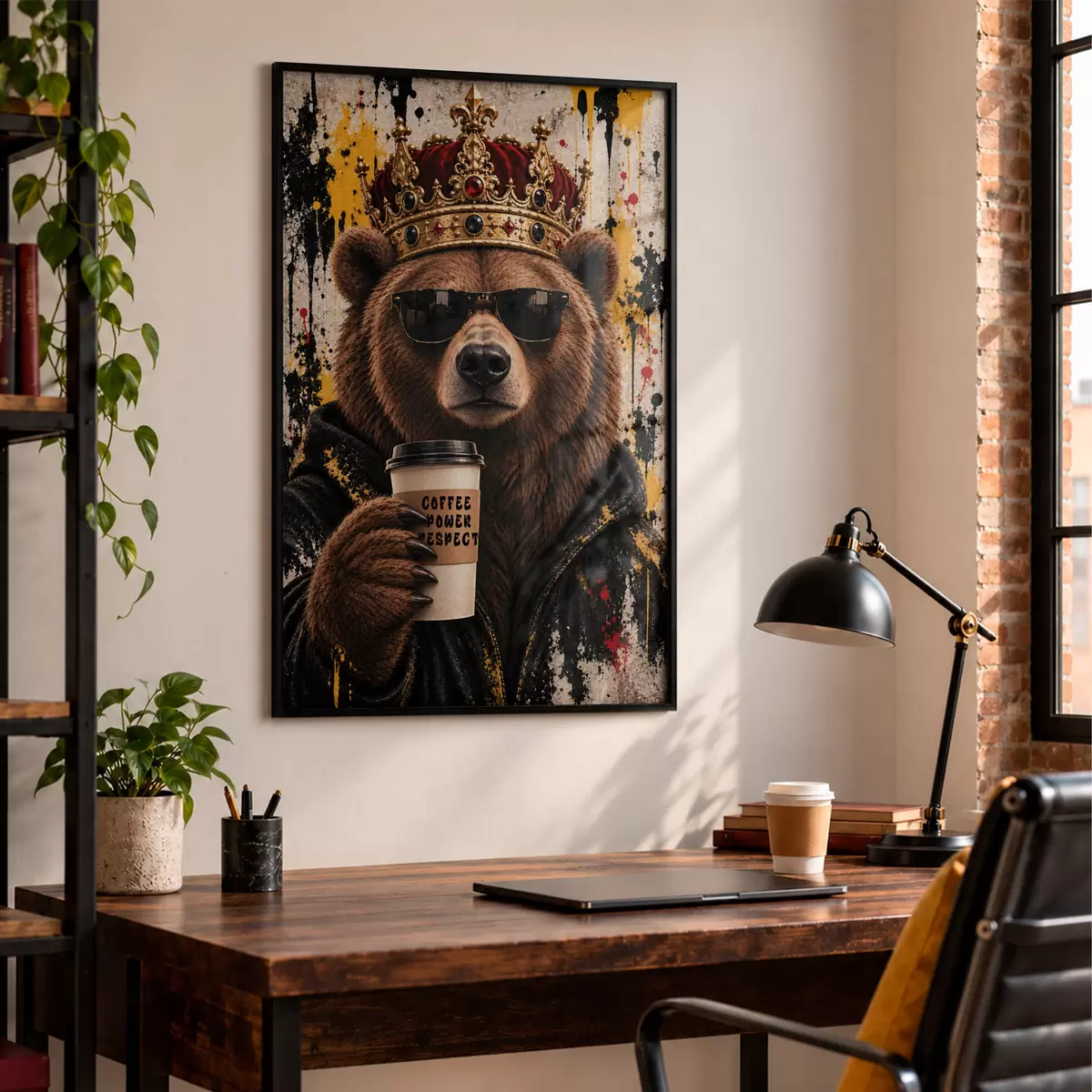 Plakát a sziklán Royal Coffee f50646