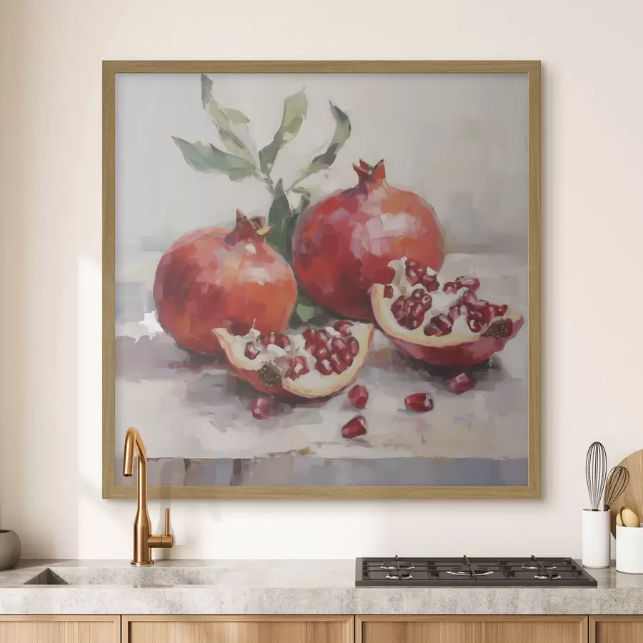 fotószőnyeg Gránátalmák, festményutánzat f50982