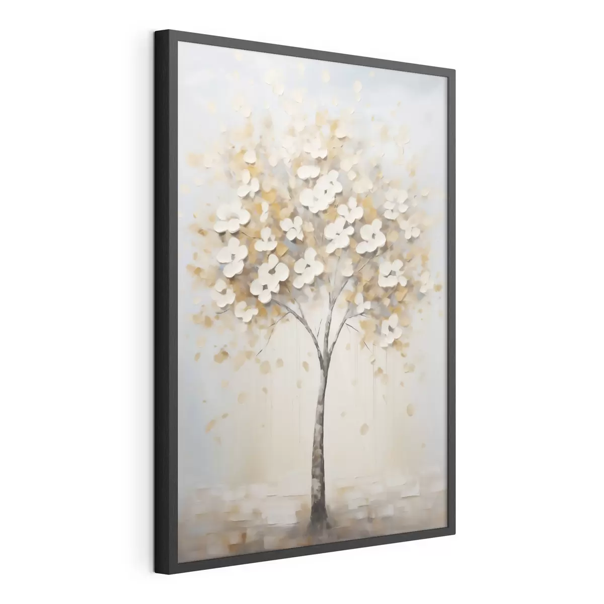 Plakát a sziklán Fa, festményutánzat f50992