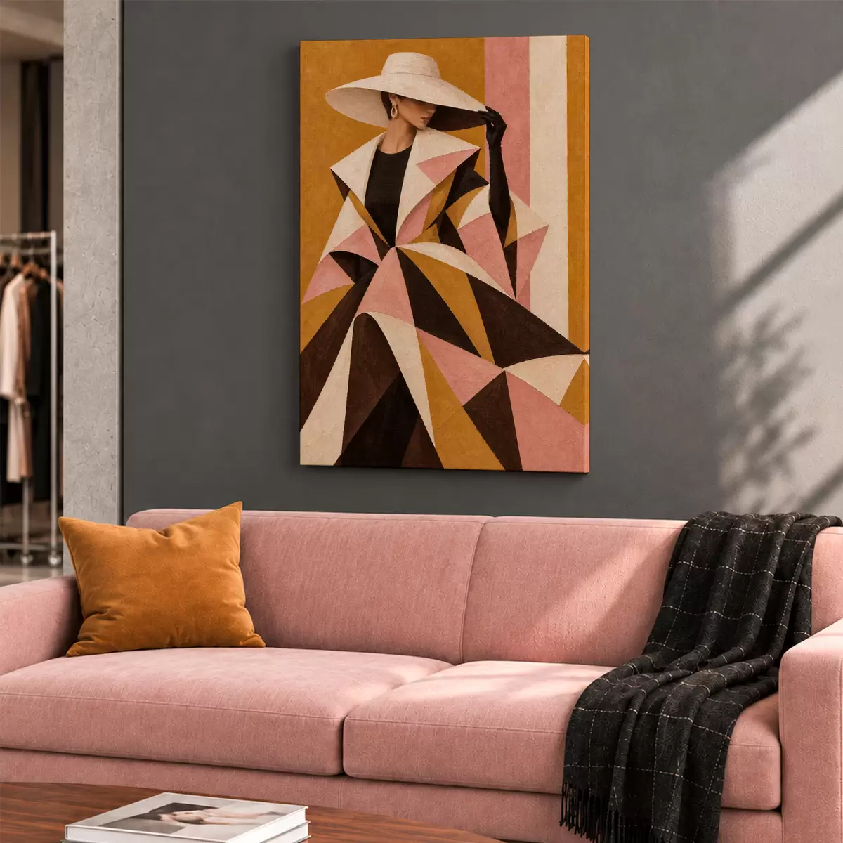 fotótapéta Stílusos elegancia geometrikus mintázattal s50882