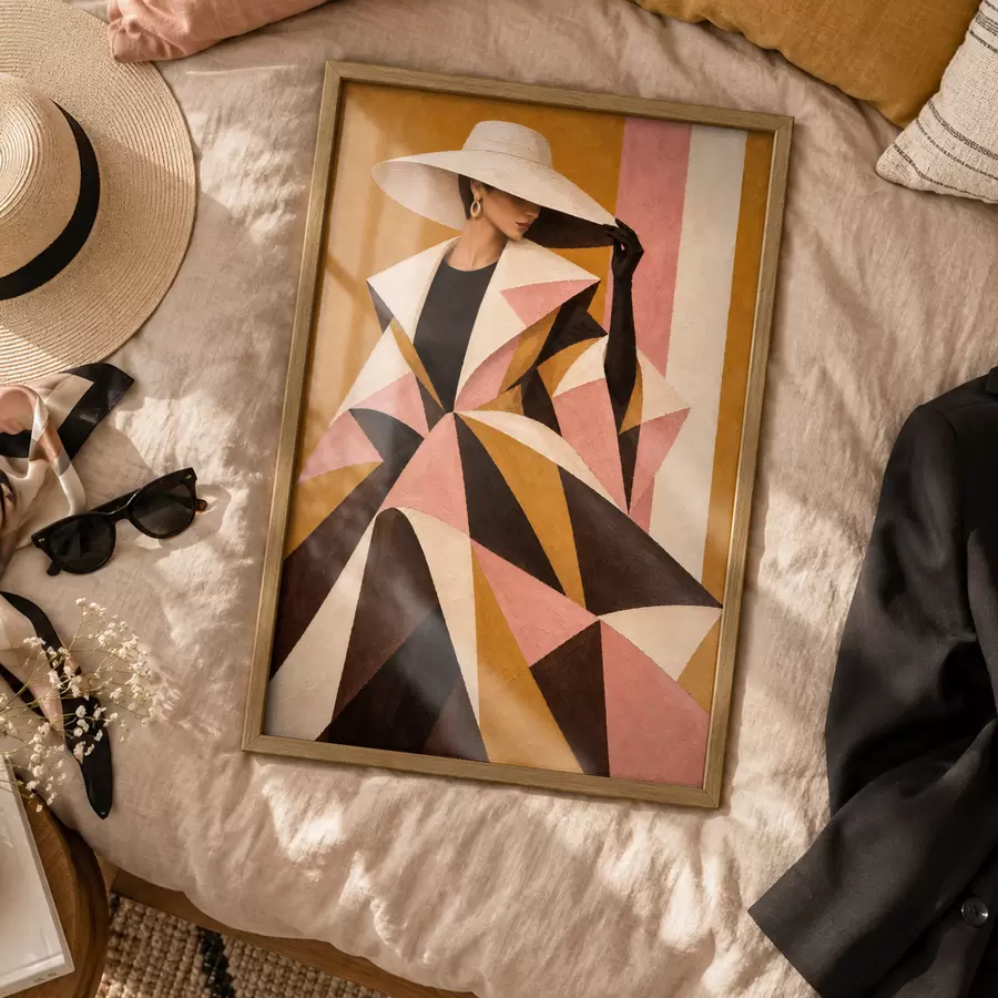 fotószőnyeg Stílusos elegancia merész mintákkal f50882