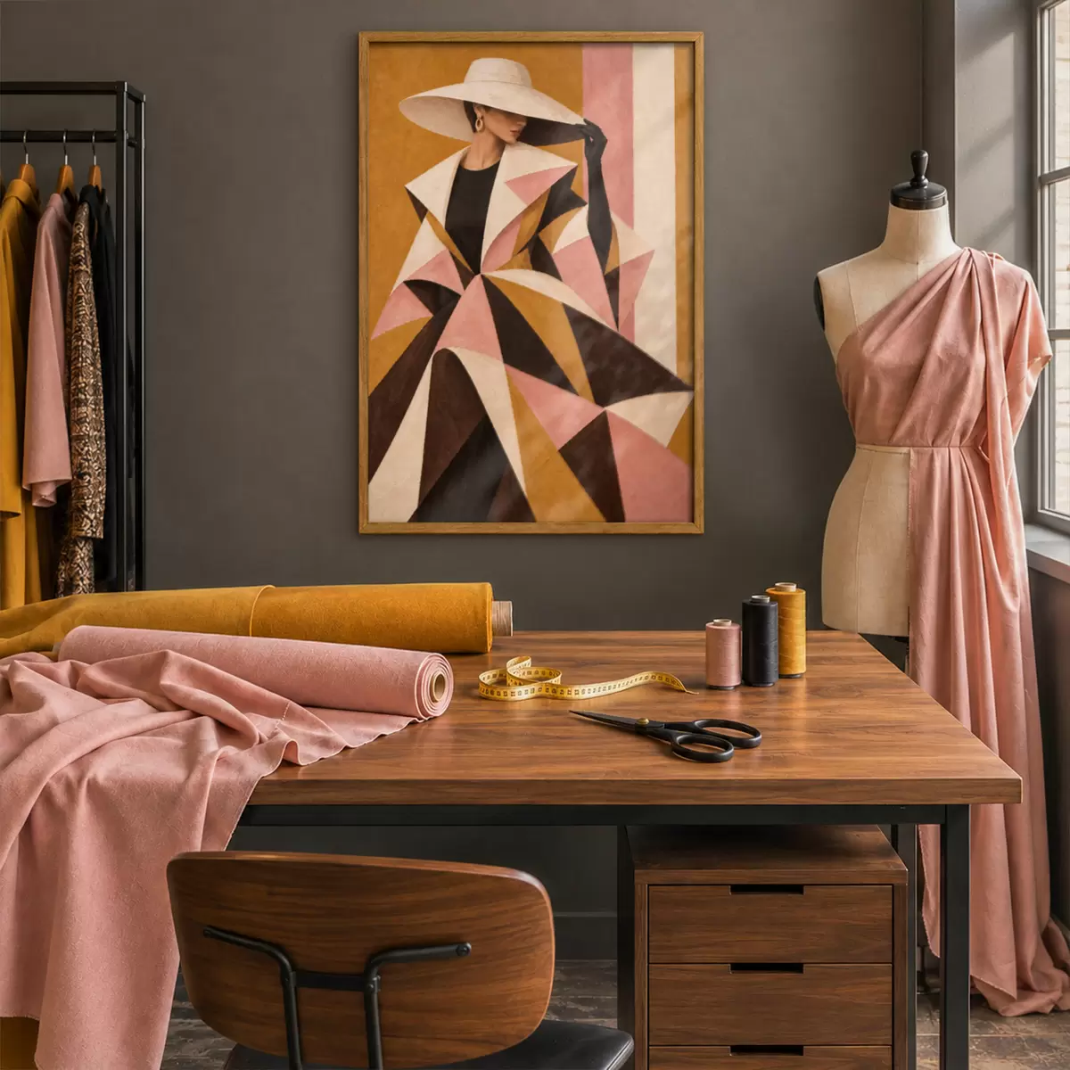 Plakát a sziklán Stílusos elegancia merész mintákkal f50882