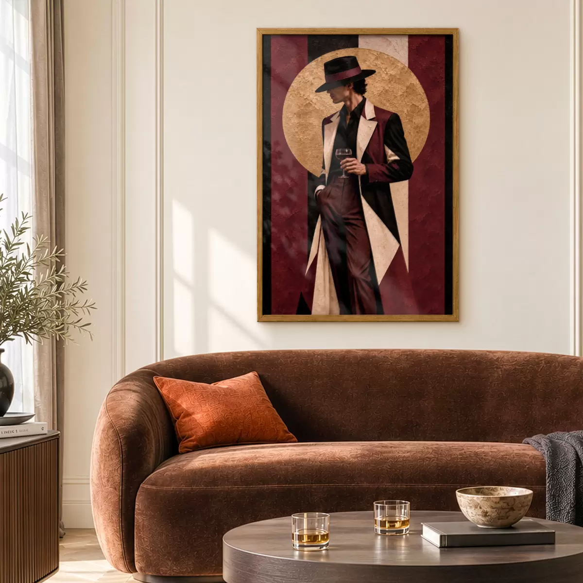 Plakát a sziklán Stílusos elegancia vintage hangulattal f50886