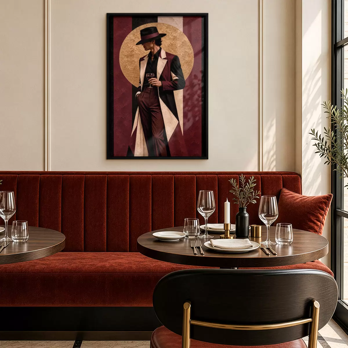 Plakát a sziklán Stílusos elegancia vintage hangulattal f50886