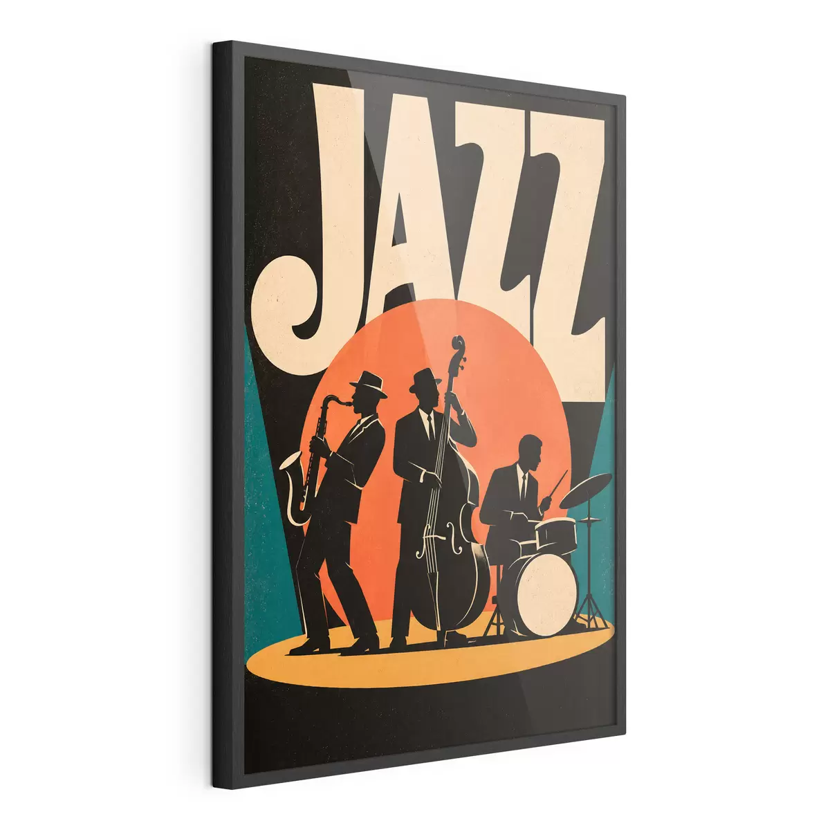 Plakát a sziklán Élő jazz: a ritmus és a lélek egyesülése f50921