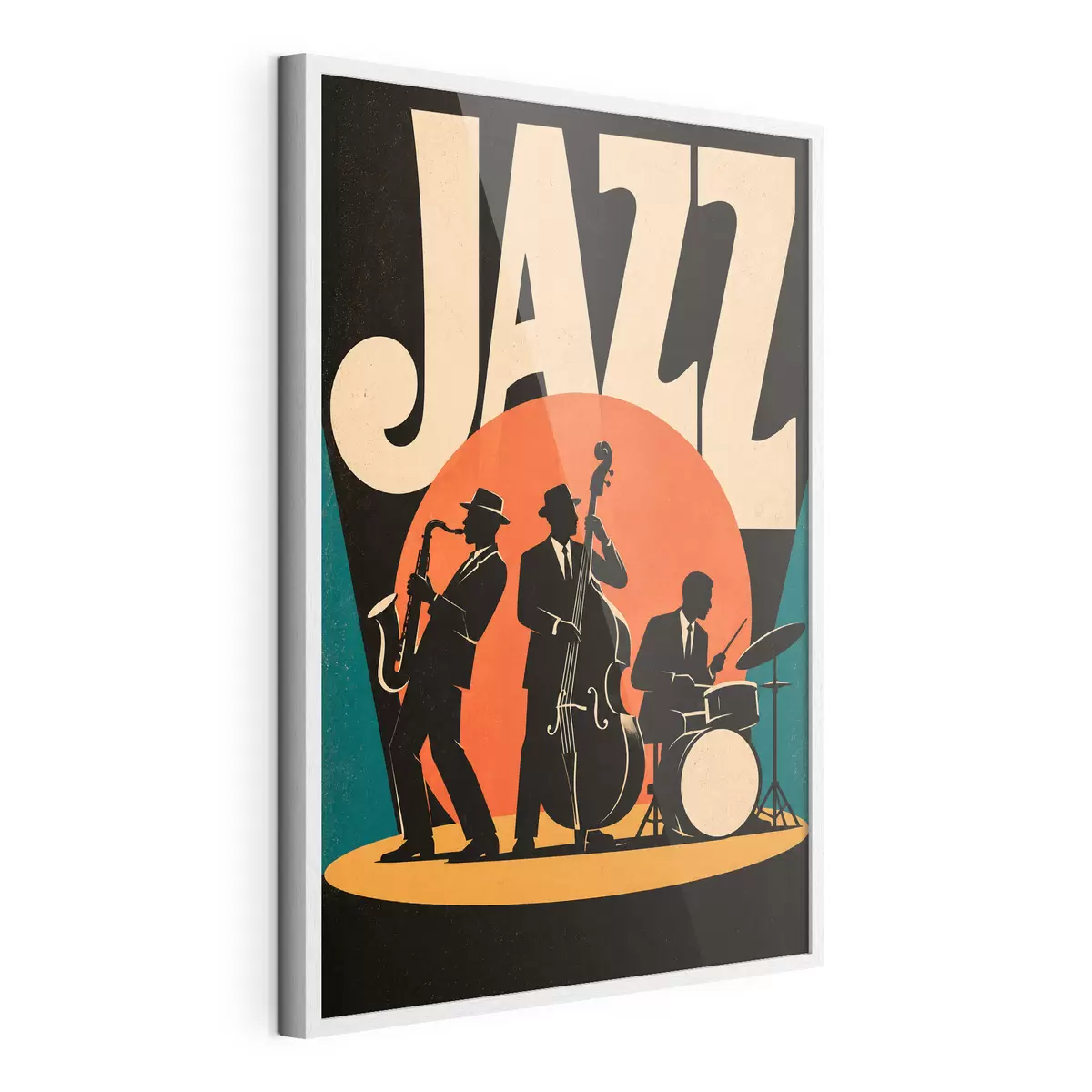 Plakát a sziklán Élő jazz: a ritmus és a lélek egyesülése f50921