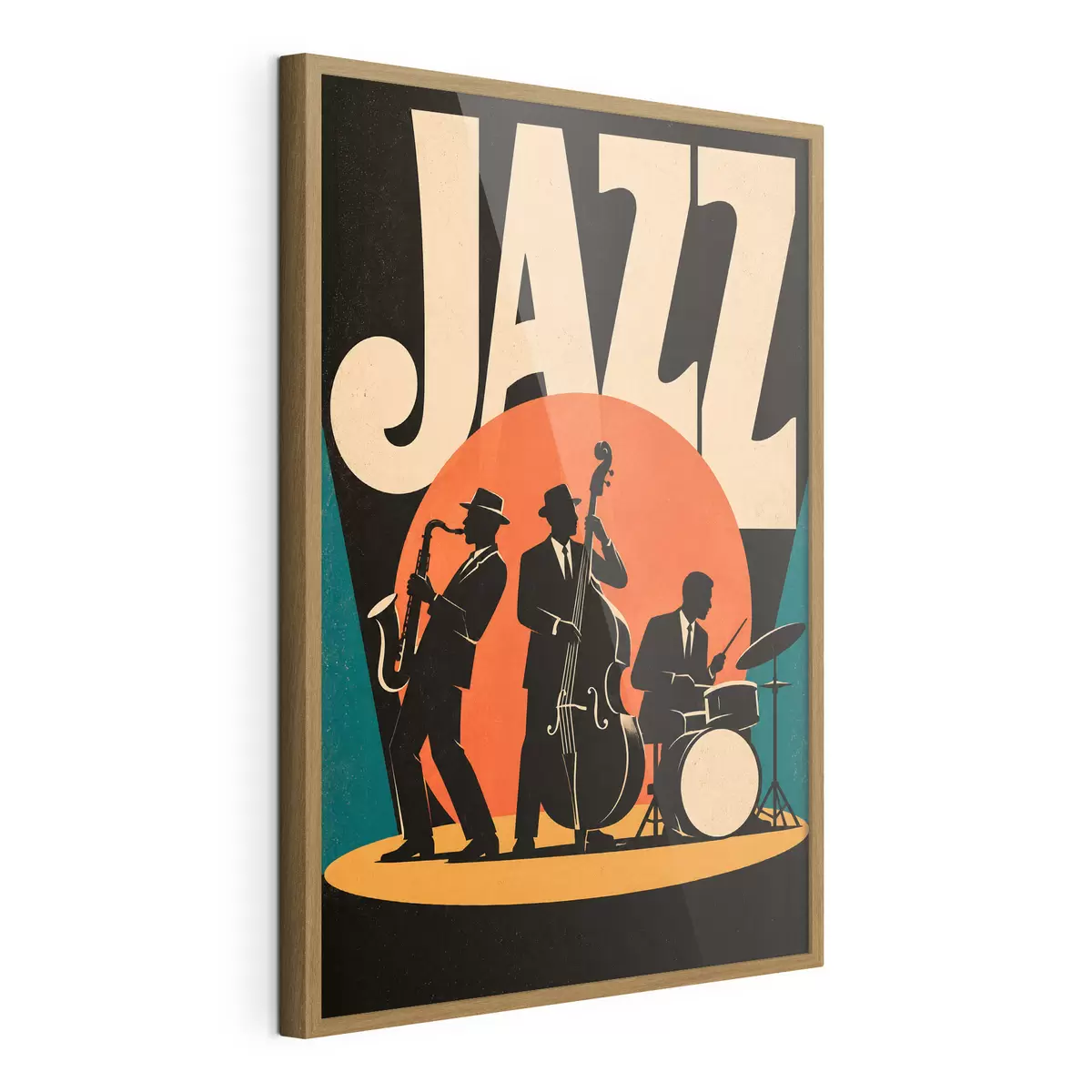 Plakát a sziklán Élő jazz: a ritmus és a lélek egyesülése f50921