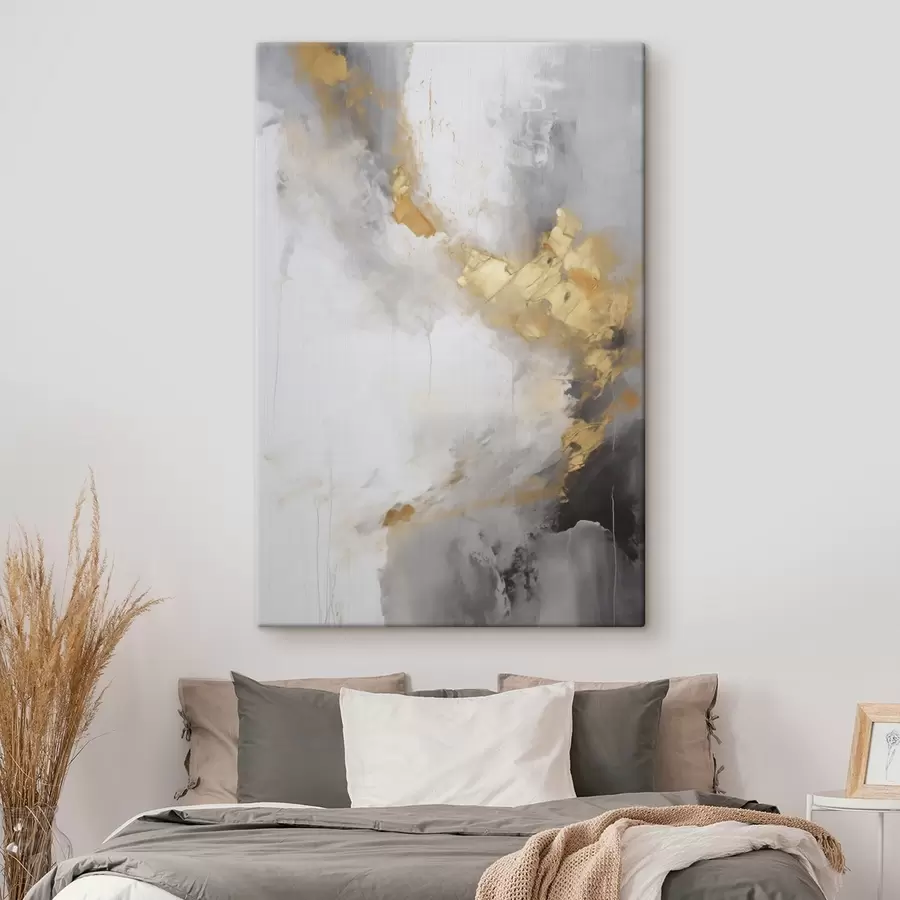 fotótapéta Modern absztrakció, a festészet utánzása s51142