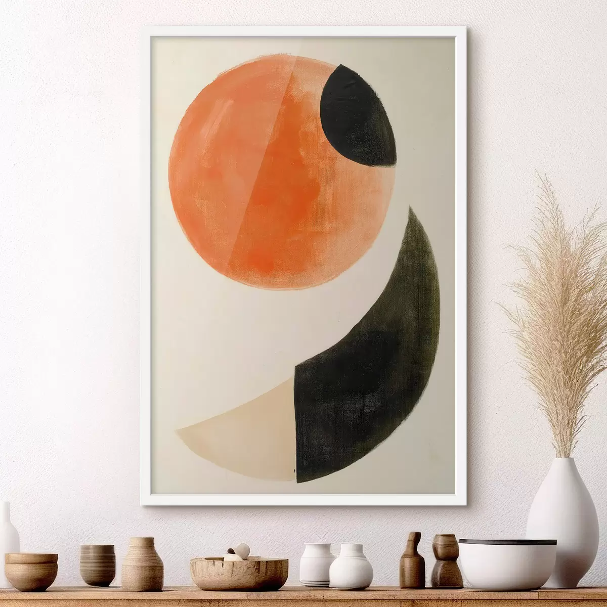 Plakát a sziklán Geometrikus absztrakció f51148