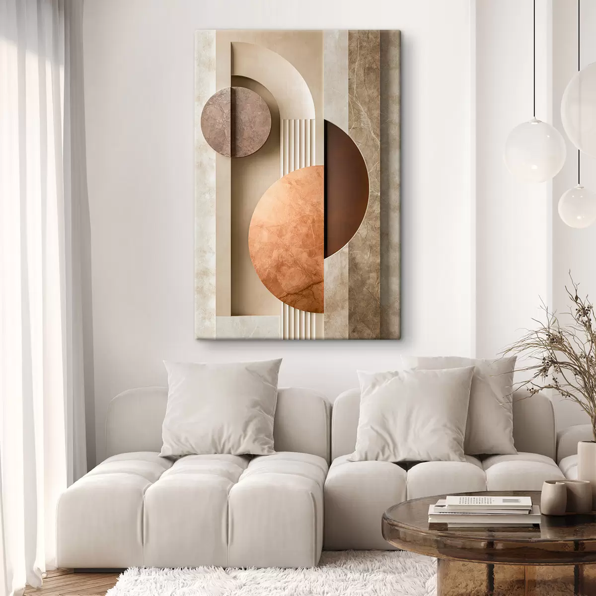 fotótapéta Modern absztrakt geometria s51282